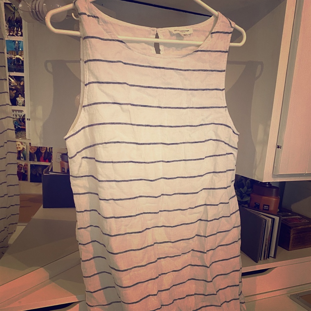 Cute navy and white boat dress